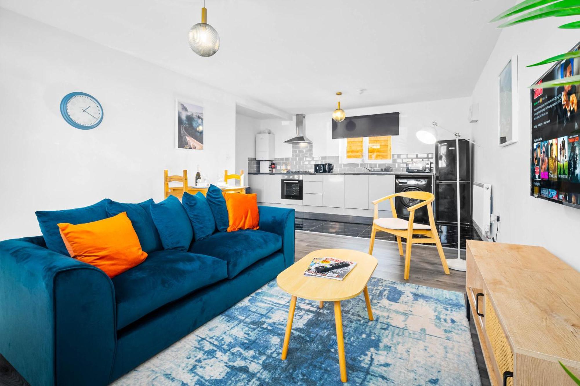 Modern Apartment - Cradley Heath - Top Rated - Netflix - Wifi - 1Mh Smethwick Ngoại thất bức ảnh